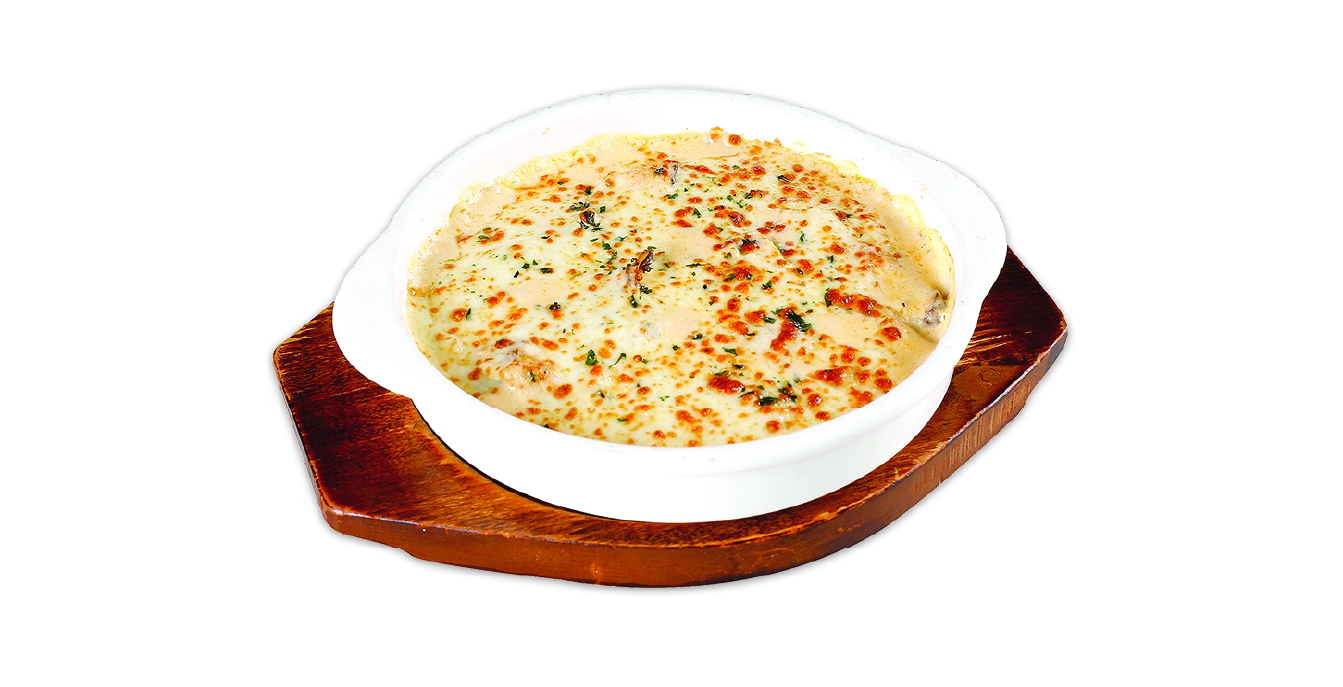 치킨 버섯 크림 리조또